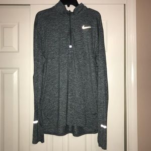 Green/Grey Nike Running Jacket
